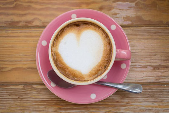 عکس فنجان قهوه عاشقانه برای پروفایل